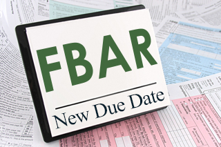 FBAR New Due Date