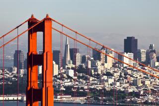 Golden Gate Bridge and Skyline