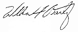 Signature of William F Baity (Acting Director)